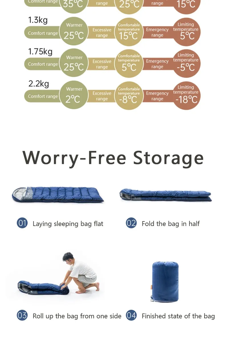 BISINNA Ultralight Camping Sleeping Bag