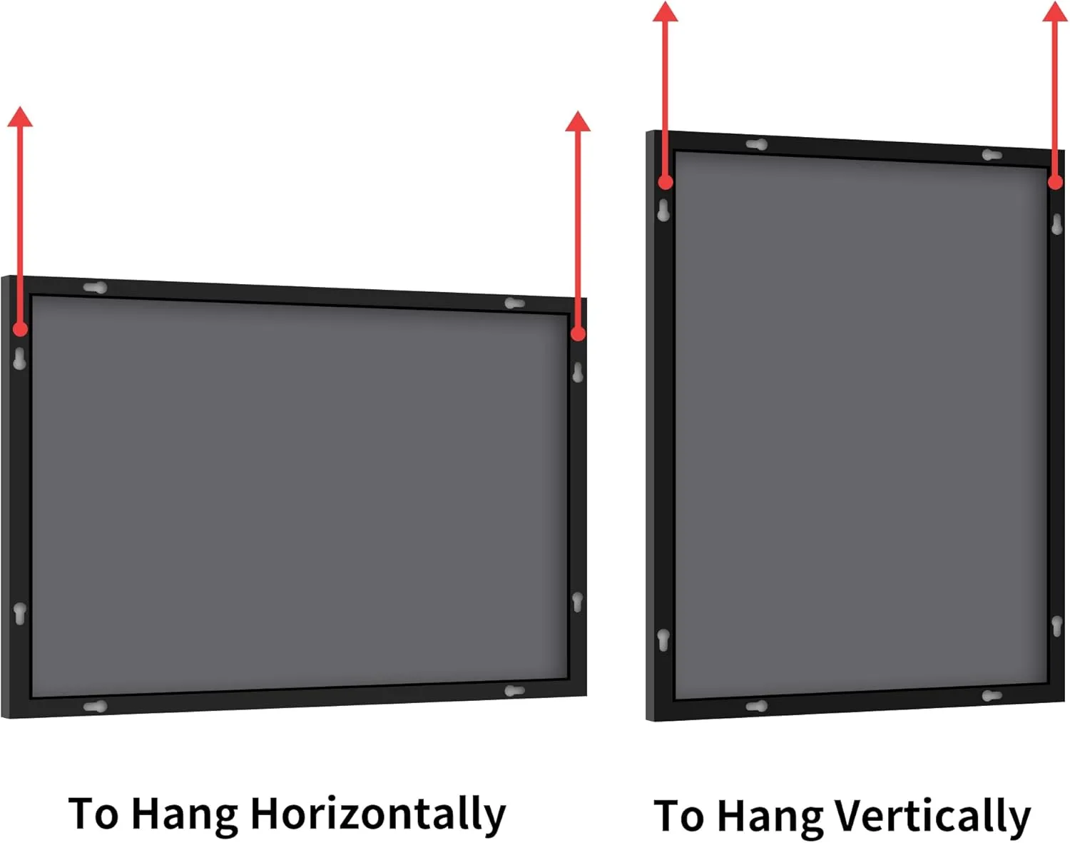 Black Rectangle Mirror, 36"x48" Bathroom Mirrors for Over Sink, Large Black Wall Mounted Mirror, Metal Framed Mirror for Wall, Vanity Mirror for Bathroom Living Room Bedroom Dining Room