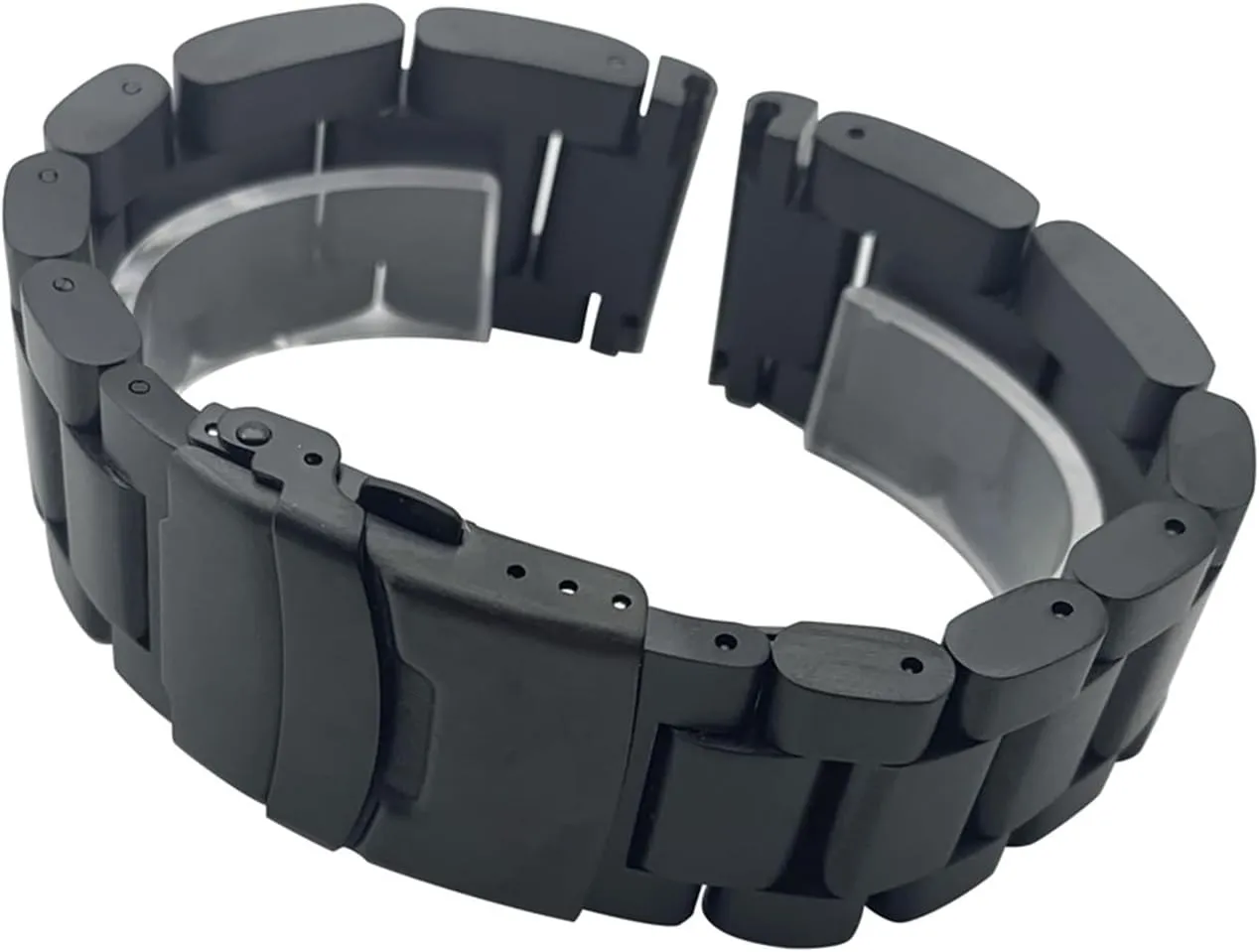 Black Stainless Steel Watchbands Bracelet 22mm 24mm 26mm Compatible With DZ4343 DZ7305 Solid Thickening Metal Watch Band Strap