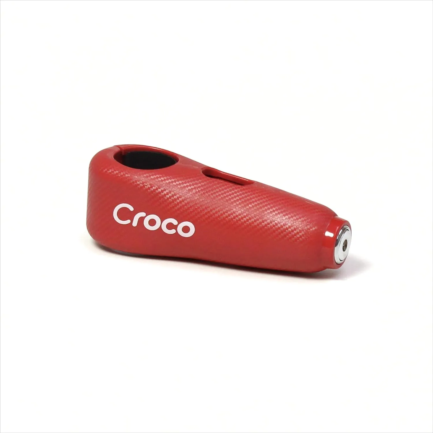 Blackstone Alarm Grip Lock with 130 db Alarm Waterproof Scooter E-Bike Motorcycle Anti-Theft Security Handle Bar Grip Lock Brake Lever Lock (Red)