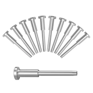BLIKA 10 Pack Invisible Cable Railing Kit, T316 Stainless Steel 1/8" Invisible Receiver and Swage Stud End for Cable Railing, Swage Tensioner 1/8" for Wood/Metal Post, Cable Railing Hardware