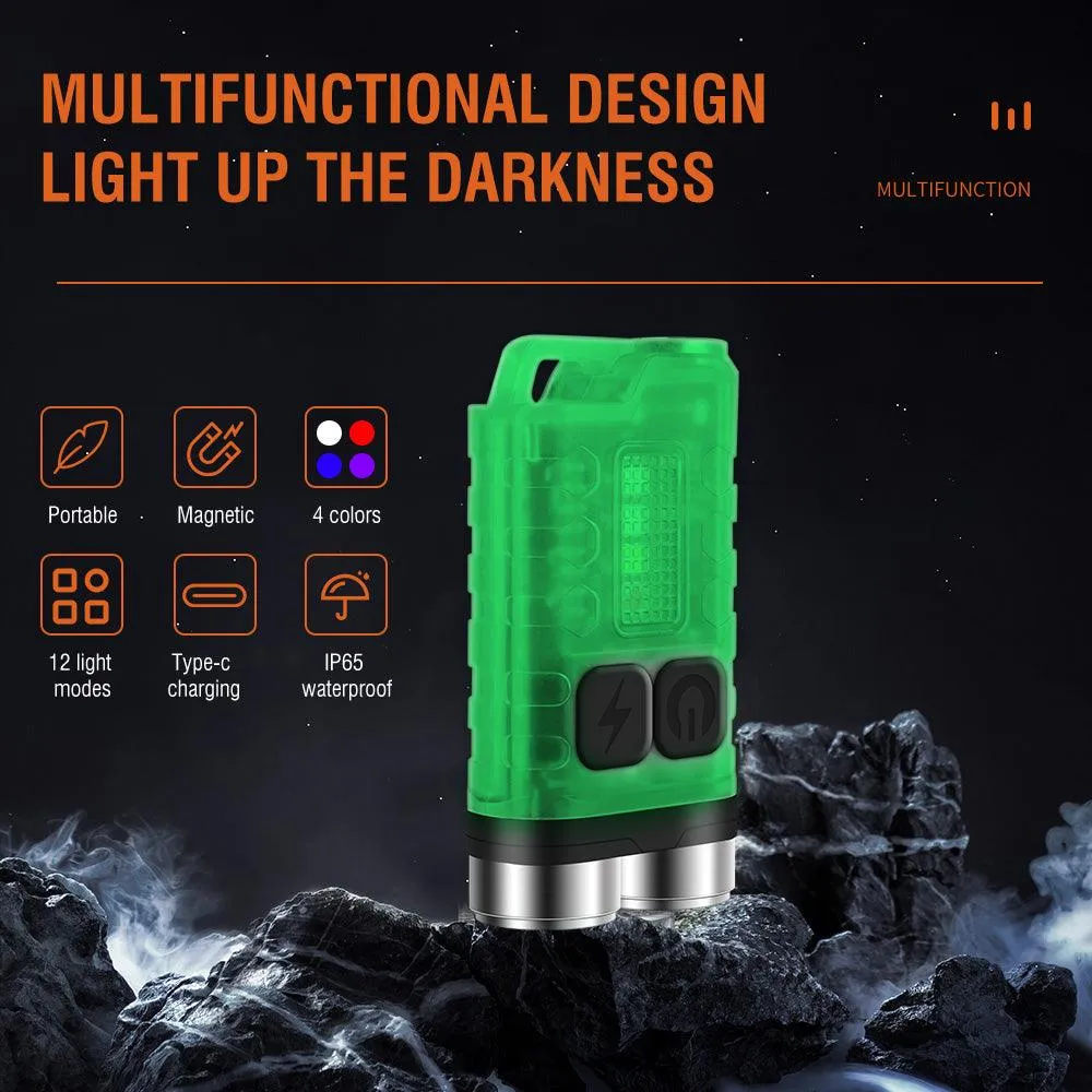 BORUiT V3 LED Portable Mini Flashlight Torch