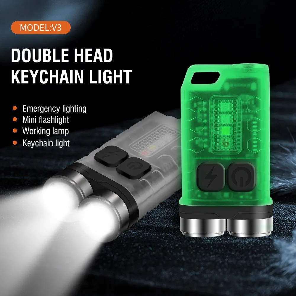 BORUiT V3 LED Portable Mini Flashlight Torch