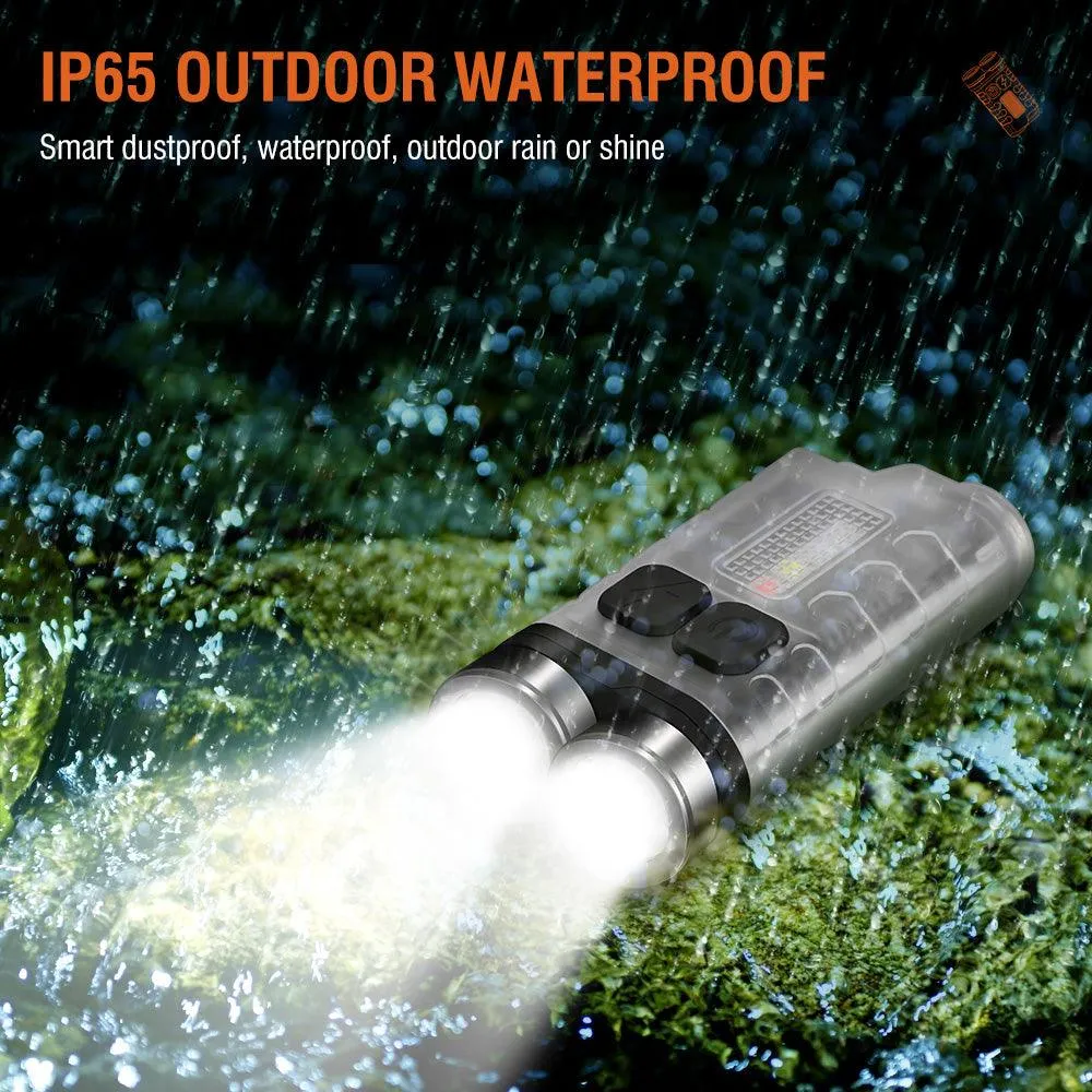 BORUiT V3 LED Portable Mini Flashlight Torch