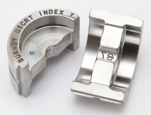Burndy U5CRT Stainless Steel U Die, Index 7, Blue