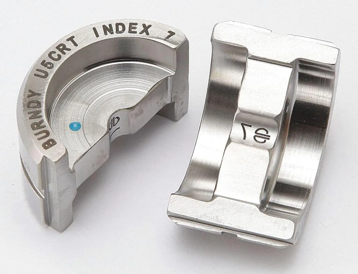Burndy U5CRT Stainless Steel U Die, Index 7, Blue