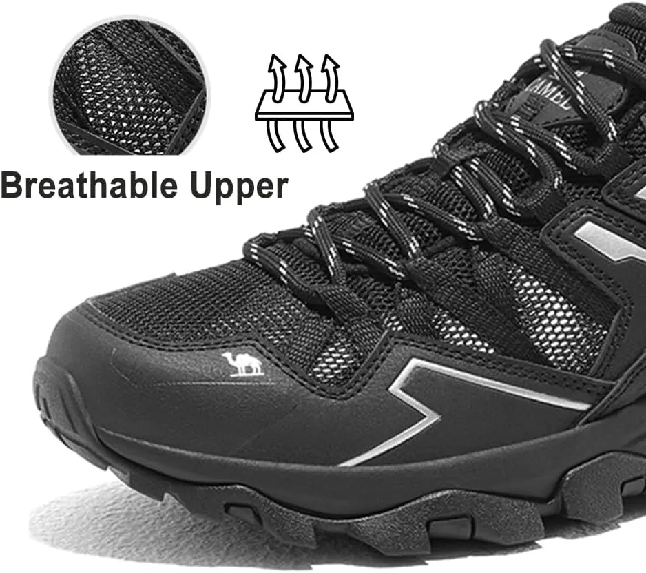 CAMEL CROWN Womens Hiking Shoes Lightweigt Treckking Shoes for Outdoor