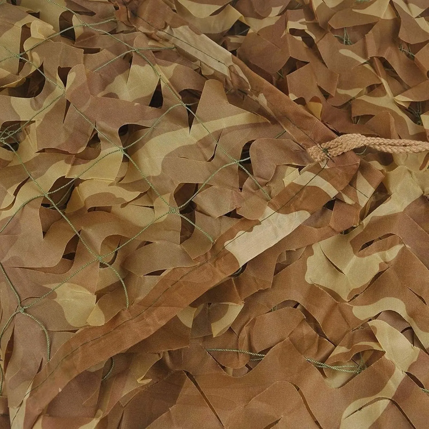 Camouflage Net with Mesh Backing, Rectangular Sunshade, Military Camo Nets for Car Covers Tent Shade Camping Sun Shelter Decorative Shade Net(2x8m(6.6x26.2ft))