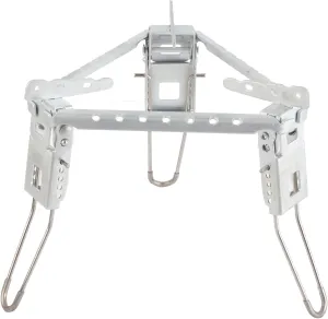 Campfire Cooking, Camp Fire Cooking Equipment Stainless Steel Foldable, Solo Stove Stand for Camping Wood Stove, Single Stove Bonfire, Backpack Stove, Camping Barbecue Grill