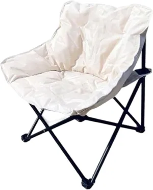 Camping Chair Moon Chair Heavy Duty Sofa Chair Portable Fishing Lounge Chair Foldable Seat for Adults Hiking Outdoor Sports