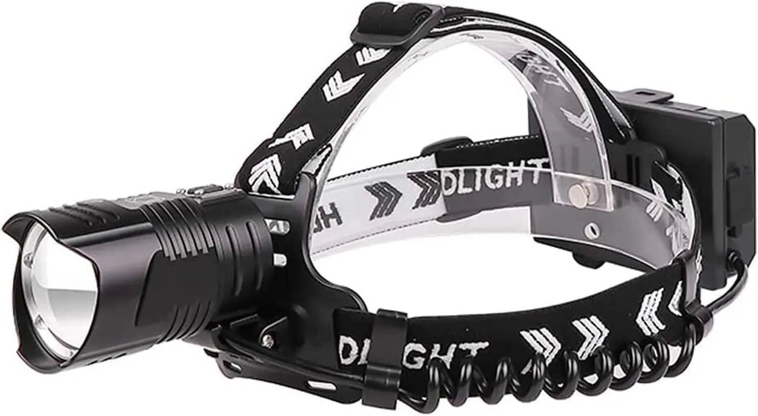 Camping Essentials, Head Torch LED Headlamp XHP90 Super Bright Powerful Headlamp Rechargeable with 3 Modes 15000 Lumens Rechargeable Head Torch for Caving Camping Cycling and Night Observation