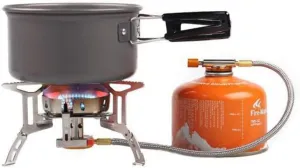 Camping Gas Stove Piezo Ignition Portable ​Foldable Split Type Energy Efficient Windproof Ultralight Burner High Combustion Durable Copper Core Outdoor Picnic Backpacking Climbing ​Camping Cookstove