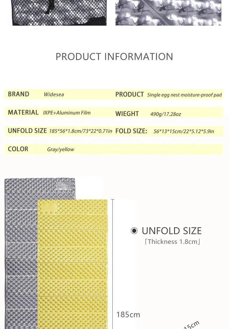 Camping Mat Waterproof Moisture Proof