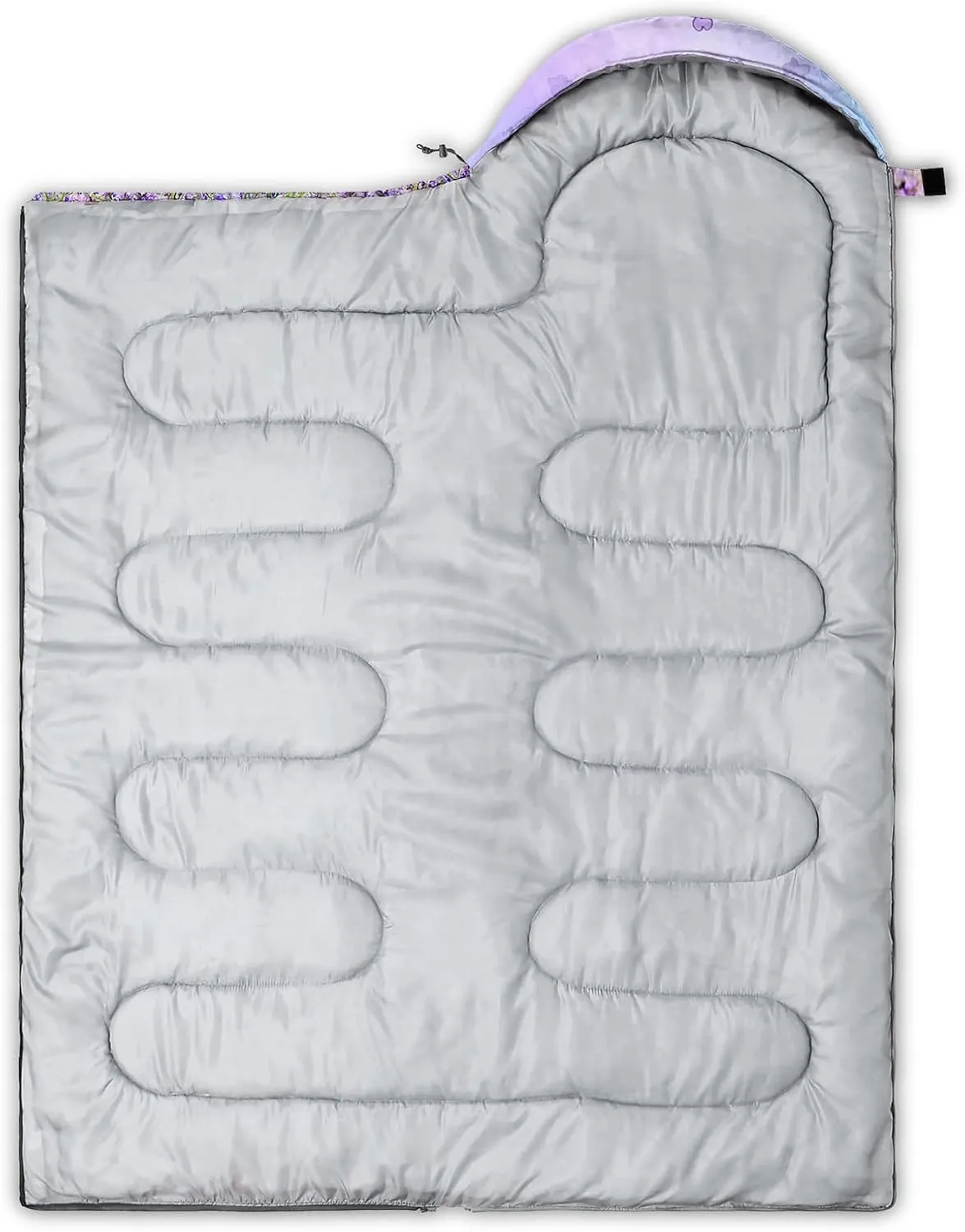 Camping Sleeping Bag for Kids and Adults - Lightweight & Warm 3-4 Season Waterproof Sleeping Bag for Camping, Hiking, and Sleepovers. Perfect for Boys, Girls, and Young Adults