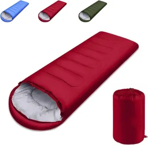Camping Sleeping Bag - Lightweight Backpacking Sleeping Bag for Adults Boys and Girls, Waterproof Camping Gear Equipment, Traveling, and Outdoors