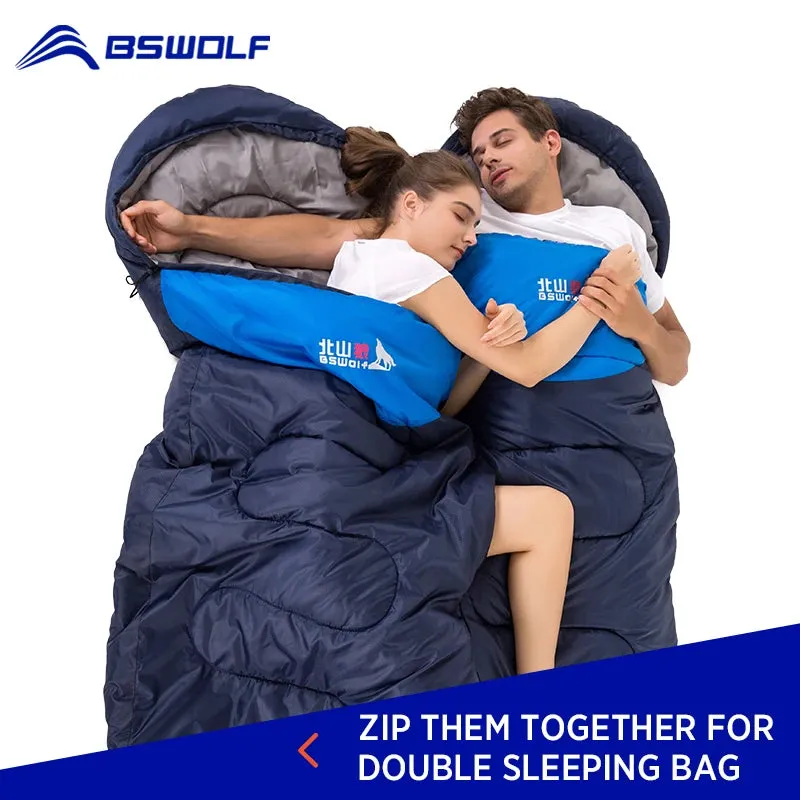 Camping Sleeping Bag - Ultralight Waterproof 4 Season Warm Envelope Backpacking Sleeping Bags