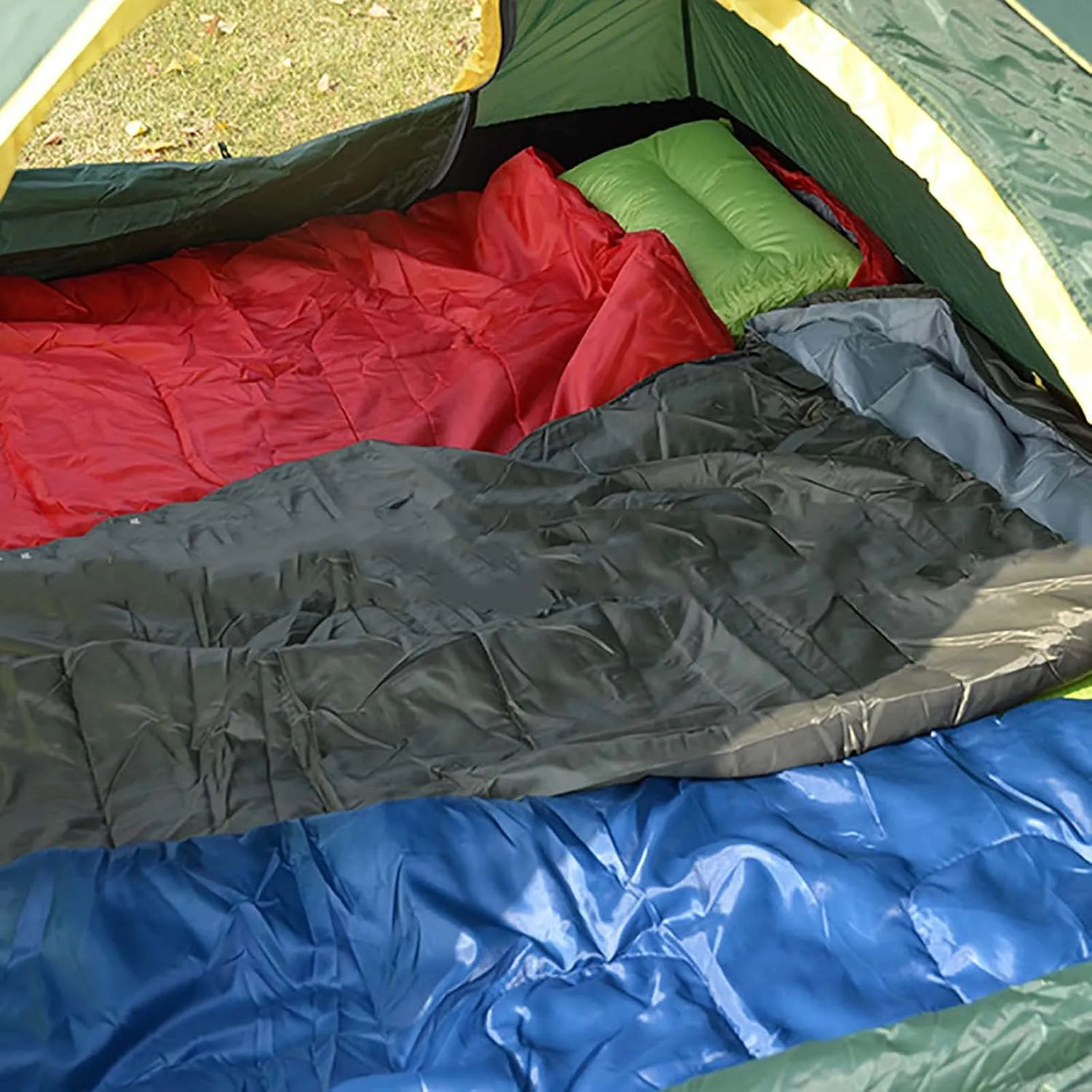 Camping Sleeping Bags Sleeping Bags for Adults,Compact Single Sleepingbag,Ultra Warm & Lightweight,3 Season,with Portable Compression Bag for Camping,Backpacking,Hiking