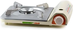 Camping Stove Gas Burner Easy Use Portable Cooker Gas Stove,Butane Gas Stove, Outdoor Camping Cooking