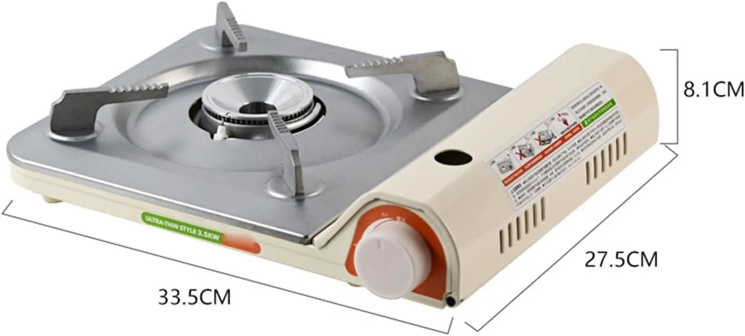 Camping Stove Gas Burner Easy Use Portable Cooker Gas Stove,Butane Gas Stove, Outdoor Camping Cooking