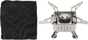 Camping Stove Portable Camping Stove, Upgraded Portable & Foldable High-Efficiency Gas Stove, Ultra-Mini Design for Versatile Outdoor Scenarios Including Hiking, Camping, and Road Trips