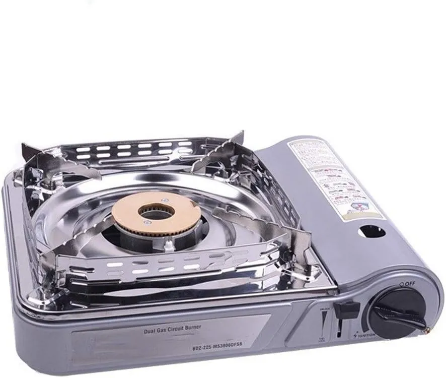Camping Stove Powerful Firepower Windproof Grill Outdoor Gas Stove Grill