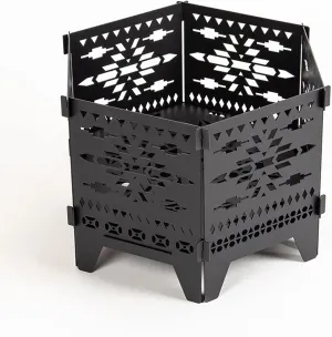 Camping Stove,Patio Outdoor Camping Portable Wood Stove Camping Collapsible Stove Campfire Frame Barbecue Stove Burning fire Table,for Backpacking, Camping, Survival.