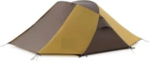 Camping Tent Waterproof Double Layer Butterfly Cross Design Outdoor Tent Aluminum Rod Ultralight Camping Tents