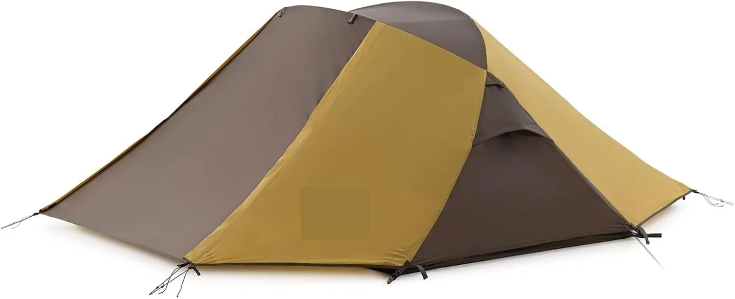 Camping Tent Waterproof Double Layer Butterfly Cross Design Outdoor Tent Aluminum Rod Ultralight Camping Tents