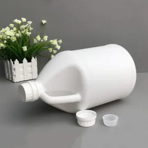 Camping Water Carrier 1 Gallon/4 L Heavy Duty Quality Gallon Bottles, Large Empty F-Style Plastic Jugs Container With Ergonomic Handle For Home And Commercial Use - Food Safe BPA Free Hi(Color:OPAQUE)