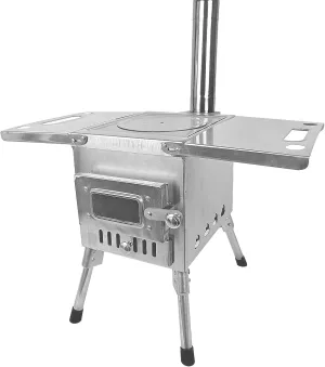 Camping Wood Stove Foldable Burning for Hiking