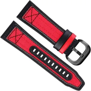 Canvas Leather watchband For seven Friday Series P3C/04 09 Mechanical Watch Strap Waterproof Wrist Bracelet Belt