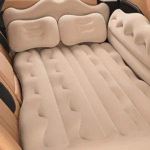 Car Air Mattress for Mitsubishi Pajero Sport 2019 2020 2021 2022 2023 Thickened Durable Car Camping Air Mattress Bed with Air Pump Inflatable Sleeping Mat,B
