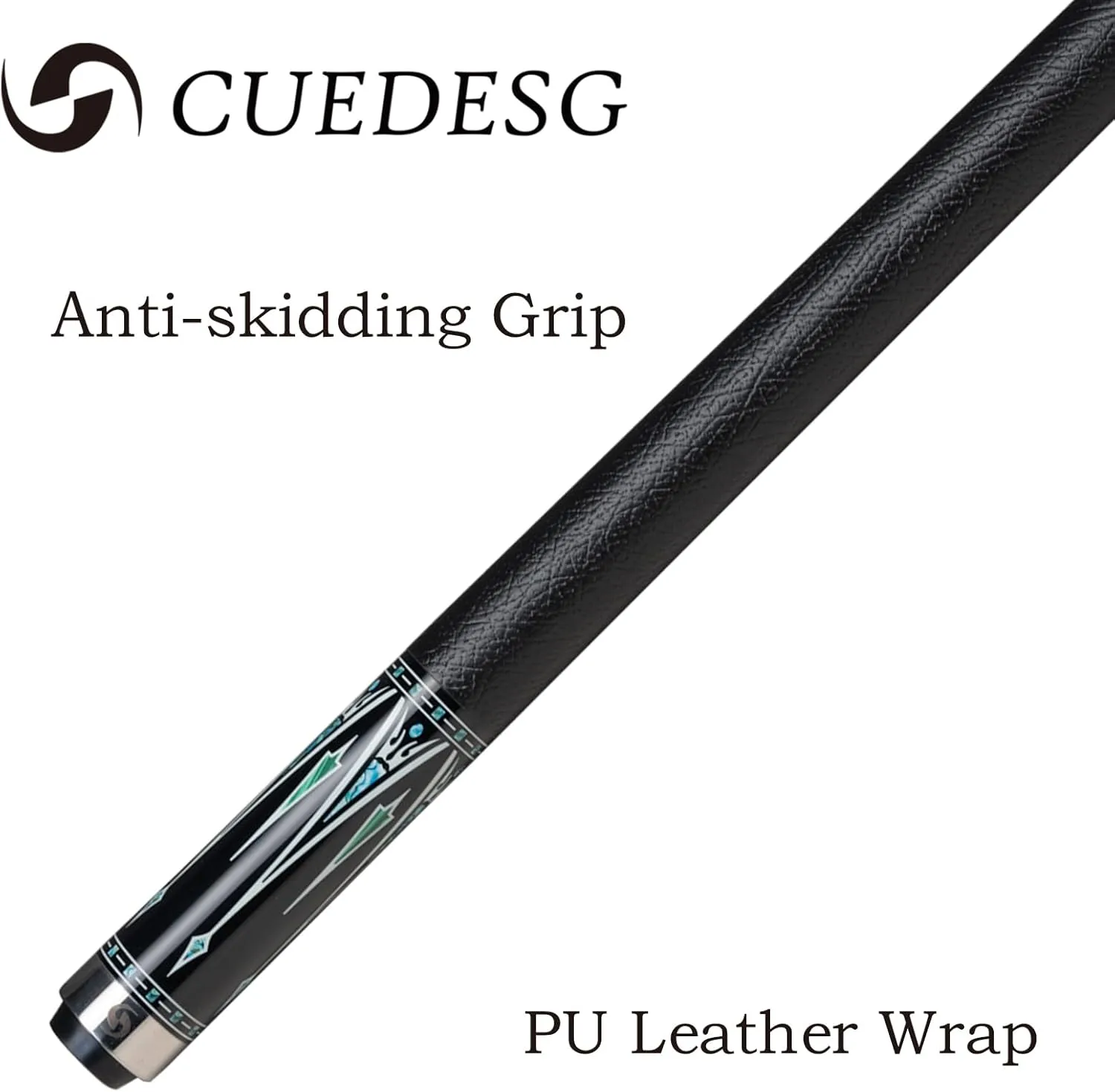 Carbon Fiber Pool Cue Stick 10.5mm/11.8mm/12.5mm,Low Deflection Pool Stick,Professional Cue Stick with Case