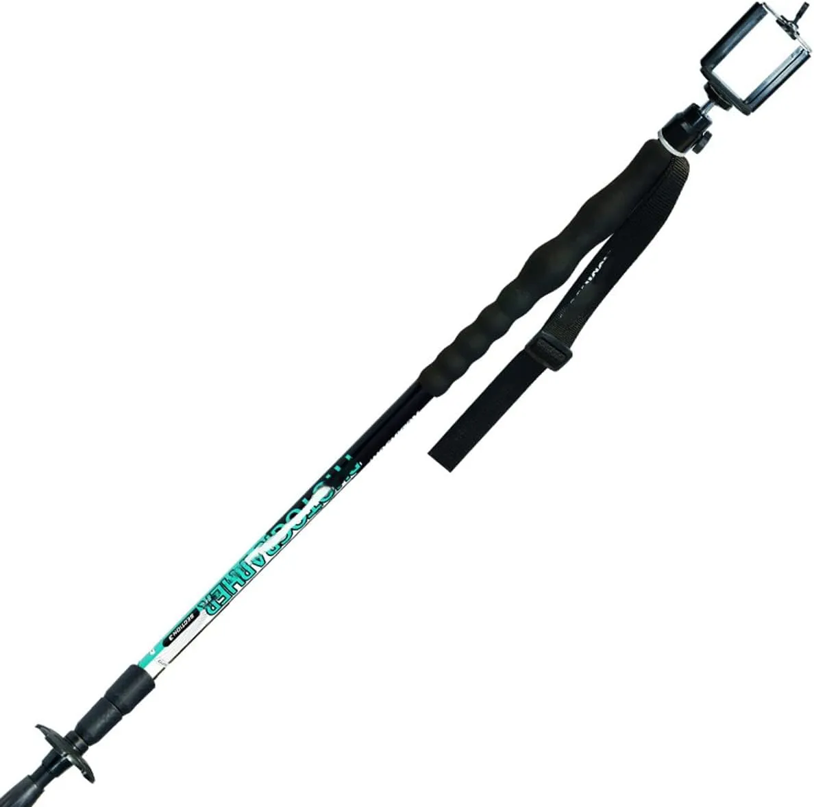 Carbon Fiber Trekking Poles, Lightweight Hiking Poles Camera Mount,EVA Grip & Safety Inner Lock for Men and Women.