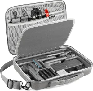 Carrying Case for Insta360 X5 X4, Dual Layer Storage Protective Travel Bag for Insta 360 X5 X4 Accessories Bullet Time Handle/Selfie Stick