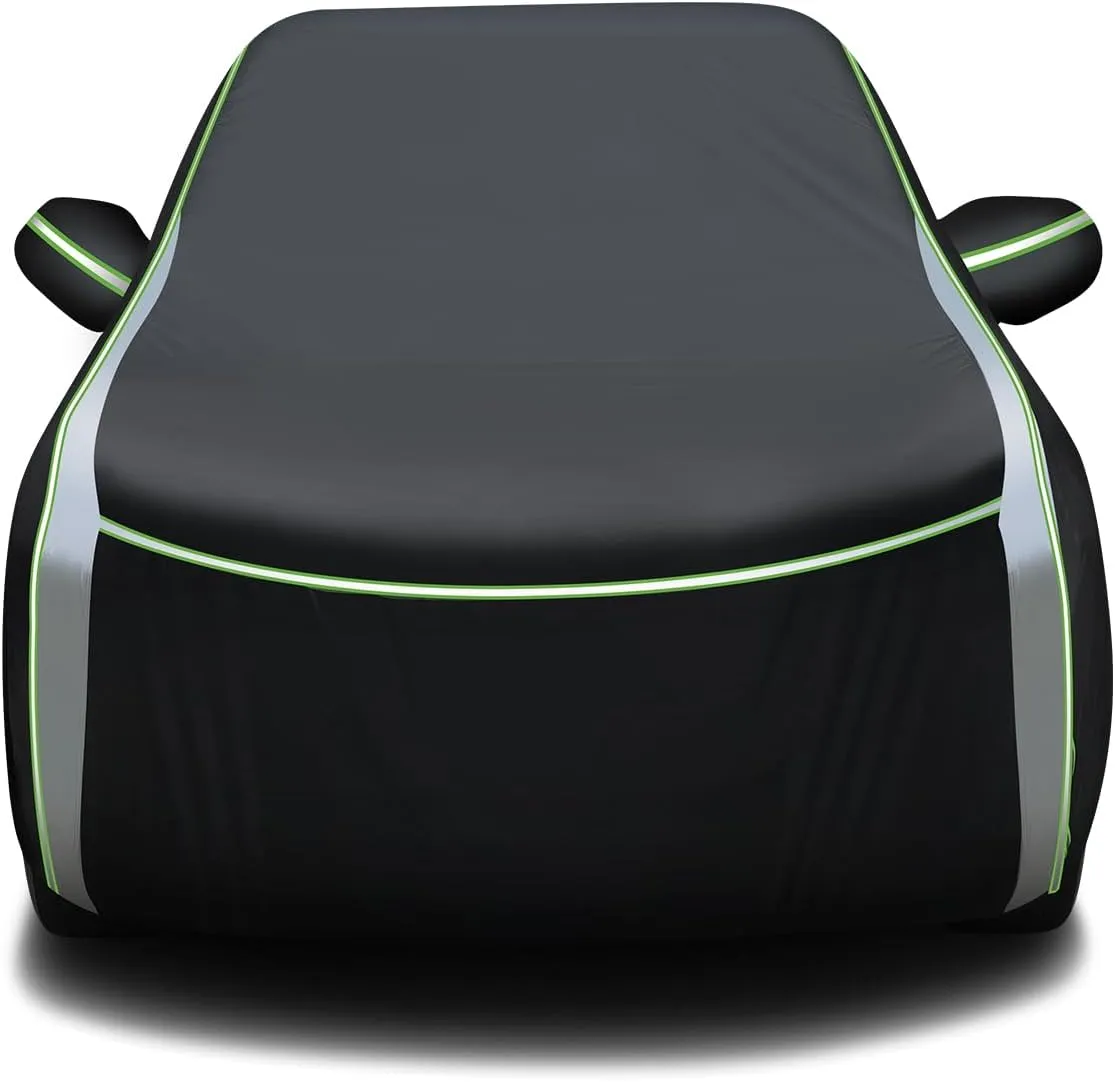Cartist Full Car Cover Fits for Toyota RAV4 1994-2023 2024 2025 Accessories All Weather Car Covers Outdoor for RAV4 SUV Waterproof UV Protection with Zipper & Reflective Safety Strips