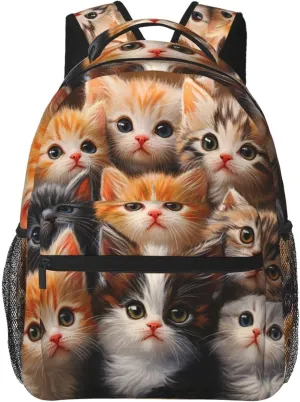 Cat Casual Backpack For Trekking Unisex Gift