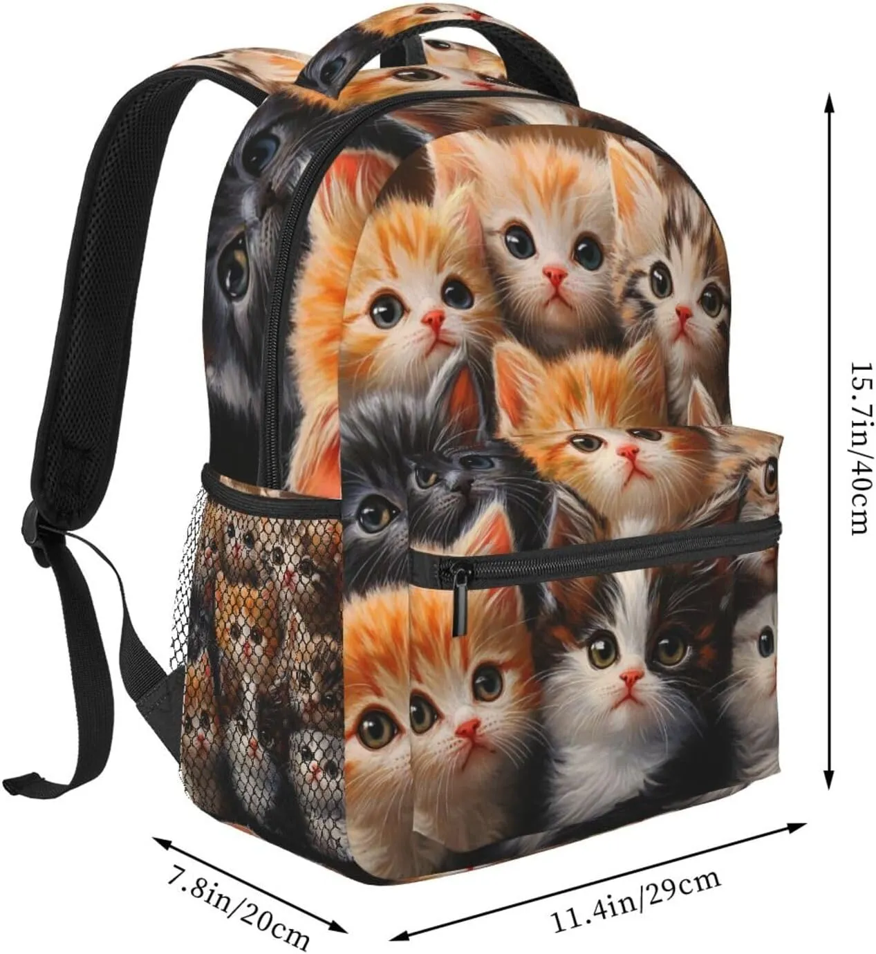 Cat Casual Backpack For Trekking Unisex Gift