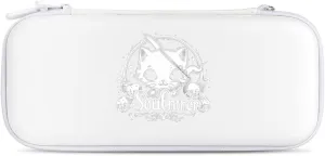 Cat Soul Killer Hard Shell Travel Case with Rope 15 Game Card Pockets Compatible with Switch Protective
