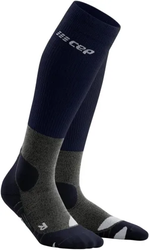 CEP Women's Tall Light Merino Wool Hiking Socks - Lightweight Knee High Outdoor Compression Socks