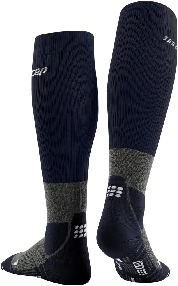 CEP Women's Tall Light Merino Wool Hiking Socks - Lightweight Knee High Outdoor Compression Socks