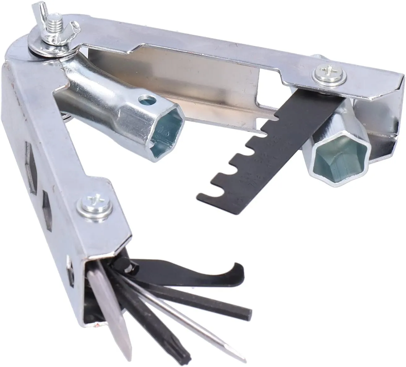 Chainsaw Multi Tool Set Folding Pocket Tool Compact Versatile Utility Tool for Woodworking Camping Outdoor Activities