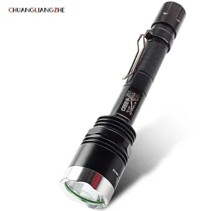 CHENGLIANGZHE LED Flashlight 18650 Battery  Waterproof Rechargable Flashlights Torches portable work light outdoor lighting