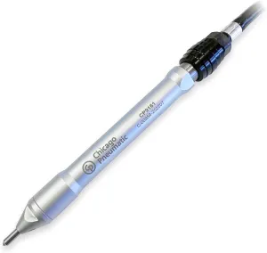 Chicago Pneumatic CP9161 - Engraving Pen Air Scribe with Integrated 6.5 ft (2 m) Hose - 11400 BPM (New Version)