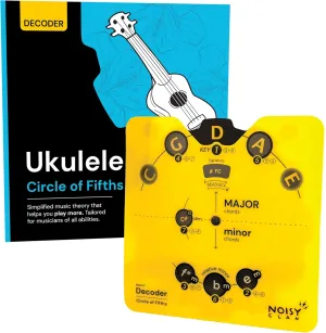 Circle of Fifths For Ukulele - Ukulele Theory Book & Chord Wheel - Music Theory made EASY! Play More, Write More, Explore Music (Ukulele Theory)