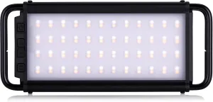 CLAYMORE Ultra 3.0 (Large) - USB-C Rechargeable Outdoor Portable Area Light, 3 Color Modes, 50 to 2,700 Lumens, 11,600mAh Battery. Perfect for Camping, Fishing, Backpacking, and Construction.