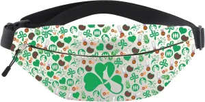 CMNIM Sc-ut Troop Leader Waist Bag Troop Leader Gifts Sco-t Symbol Fanny Pack Bag Girl S Mom Merchandise C-kie Dealer Gift Bag (Sc-ut G Belt Bag)