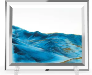 Coitak Moving Sand Art Picture, Dynamic Sand Picture, Desktop Sand Art for Home Decor and Office (12x10inch)