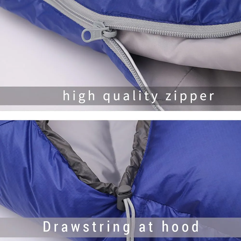 Cold Weather Mummy Sleeping Bag Winter Sleeping Bag Down Sleeping Bag for Backpacking Camping
