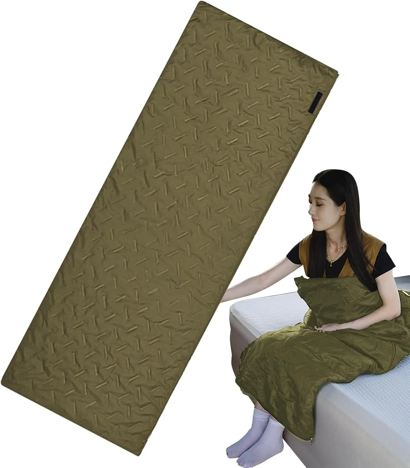 Cold Weather Sleeping Bag - Lightweight Camping Sleeping Bag - Thermal Sleeping Bag, Backpacking Camping Sleeping Bag, Portable Thermal Sleeping Bag for Camping